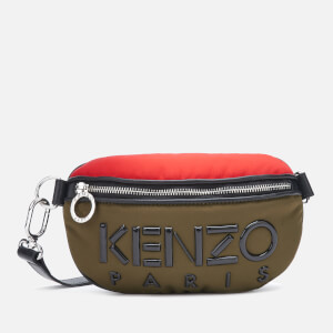 KENZO Women's Neoprene Logo Bum Bag - Khaki