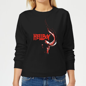 Hellboy Profile Women's Sweatshirt - Black