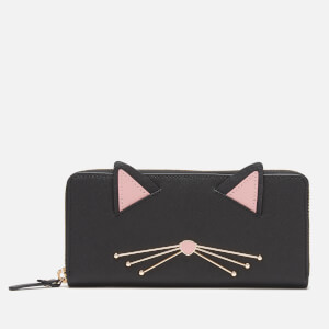 Kate Spade New York Women's Cat Lindsey Wallet - Black Multi
