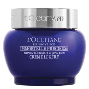 L'Occitane Immortelle Precious Light Cream SPF 20 (Net Wt. 1.7 oz.)