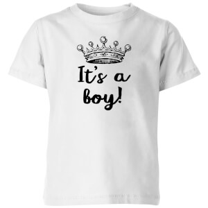 It's A Boy Kids' T-Shirt - White