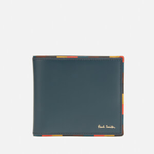 PS Paul Smith Men's Billfold Striped Edge Wallet - Black