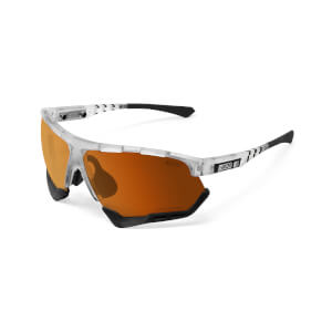 Scicon Aerocomfort Sunglasses SCN-XT Photochromic Bronze Mirror Lens - Frozen Matt Frame