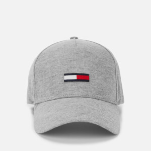 Tommy Jeans Men's Jersey Flag Cap - Grey Jersey
