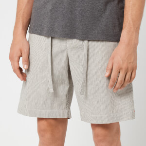 Orlebar Brown Men's Harton Stripe Shorts - Pewter/Shell