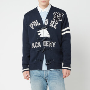 Polo Ralph Lauren Men's Printed Toggle Cardigan - Navy