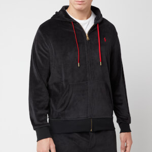 Polo Ralph Lauren Men's Velour Zip Hoody - Polo Black
