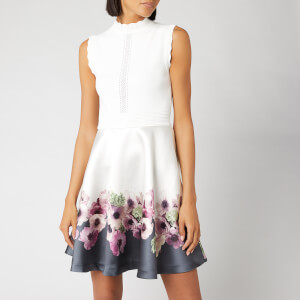 Ted Baker Women's Janyis Neopolitan Skater Dress - Ivory