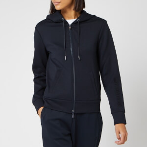 Armani Exchange Women's Zip Up Hoodie - Navy