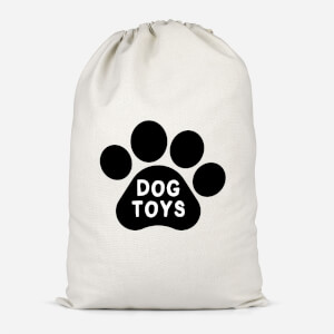 Dog Toys Paw Cotton Storage Bag