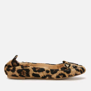 Charlotte Olympia Women's Kitty Ballerina Flats - Leopard