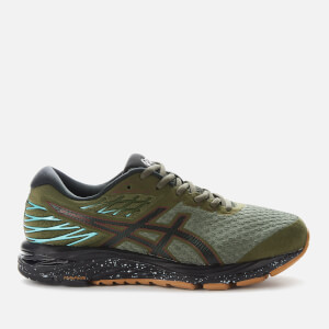 Asics Men's Running Gel-Cumulus 21 Winterized Trainers - Olive Canvas/Black