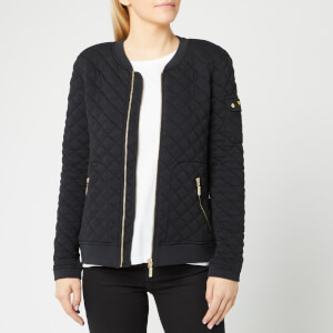 Barbour International Women's Ballig Overlayer Sweatshirt - Black