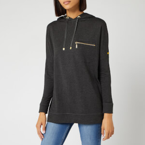 Barbour International Women's Nuburg Overlayer Sweatshirt - Anthracite