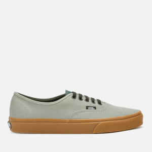 Vans Men's Authentic Gum Trainers - Shadow/Trekking Green