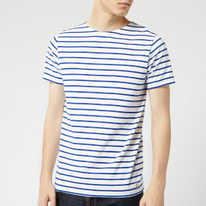 Armor Lux Men's Hoëdic Marinière T-Shirt - Blanc/Etoile
