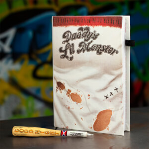 DC Comics Batman Harley Quinn Notebook and Baseball Pen