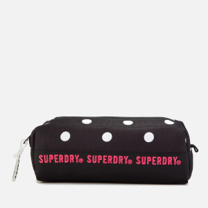 Superdry Women's Repeat Series Pencil Case - Black Polka Dot