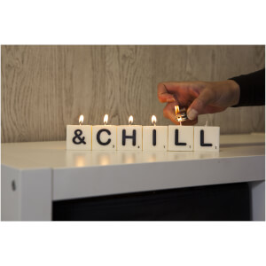 & Chill - Letter Candle Gift Pack