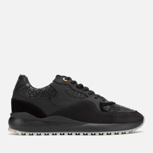 Android Homme Men's Santa Monica Trainers - Black Rubber Mosaic Mesh