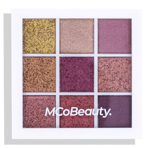 MCoBeauty Eyeshadow Palette - Burgundy/Nudes 8.1g