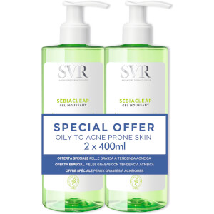 SVR Laboratoires Sebiaclear Foaming Gel Cleanser Duo 800ml