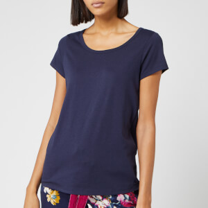 Joules Women's Anna Short Sleeve Pyjama Top - French Navy