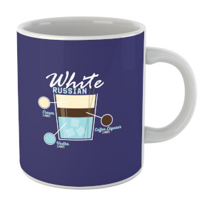 Infographic White Russian Mug
