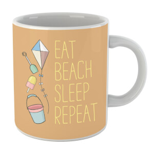 Eat Beach Sleep Repeat Mug