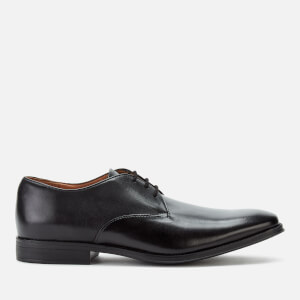 Clarks Men's Gilman Walk Leather Derby Shoes - Black
