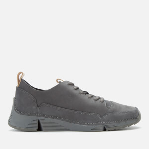 Clarks Women's Tri Spark Nubuck Trainers - Grey