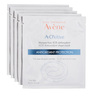 Avène A-Oxitive SOS Antioxidant Sheet Mask 5 x 4.8 fl. oz (Worth $60)