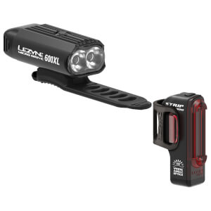 Lezyne Micro Drive 600XL/Strip Light Set