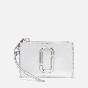 Marc Jacobs Women's Top Zip Multi Wallet - Silver