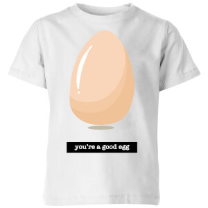 You're A Good Egg Kids' T-Shirt - White