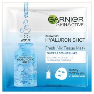 Garnier Fresh Mix Tissue Face Mask with Hyaluronic Acid 33ml
