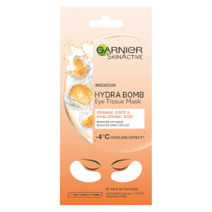 Garnier Skin Active Eye Tissue Mask with Hyaluronic Acid and Orange Juice 6ml