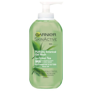 Garnier Naturals Purifying Botanical Gel Wash with Green Tea 200ml