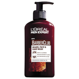 L'Oréal Paris Men Expert Barber Club 3-in-1 Beard + Face + Hair Wash 200ml