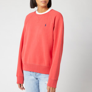 Polo Ralph Lauren Women's Raglan Sweatshirt - Spring Red