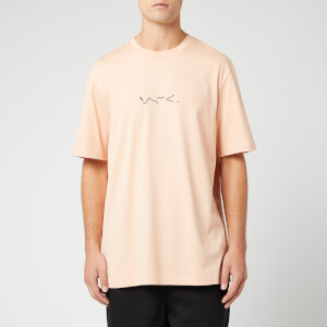 OAMC Men's Foulard Patch T-Shirt, Frame - Band Aid