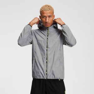 silver reflective jacket mens