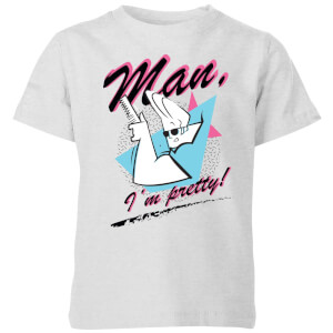 Cartoon Network Spin Off T-Shirt Enfant Johnny Bravo Qu'est ce que je suis beau - Gris