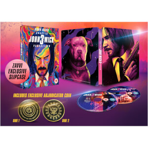 John Wick: Chapter 3 – Parabellum Zavvi UK Exclusive 4K Ultra HD Steelbook (Includes Exclusive Adjudicator Coin and Slipcase)