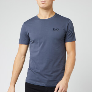 Emporio Armani EA7 Men's Small Logo T-Shirt - Ombre Blue