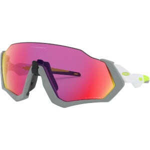 Oakley Flight Jacket Sunglasses - Matte Fog/Prizm Road