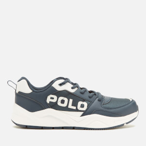Polo Ralph Lauren Kids' Chaning Polo Low Top Trainers - Navy/White