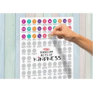 100 Day Random Acts of Kindness Scratch Poster