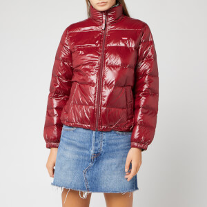 Levi's Women's Francine Down Packable Jacket - Warm Cabernet