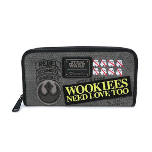Loungefly Star Wars Rebel Wookie Patch Wallet